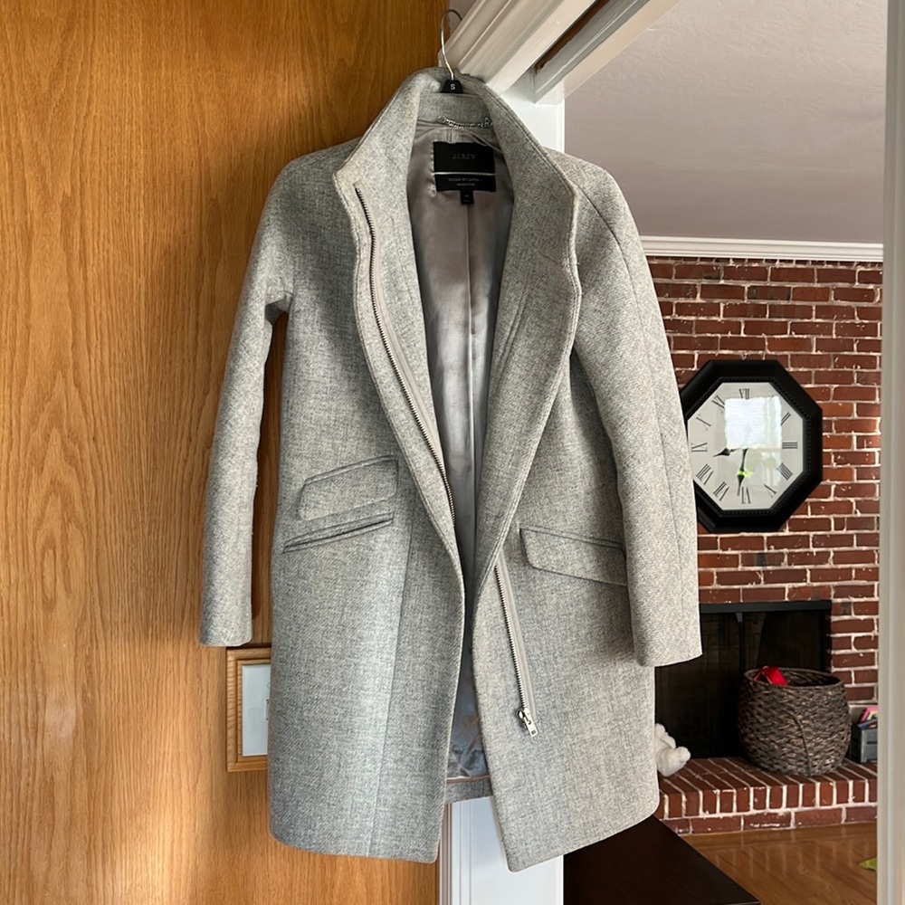 J.Crew Stadium Cloth Coat XXS